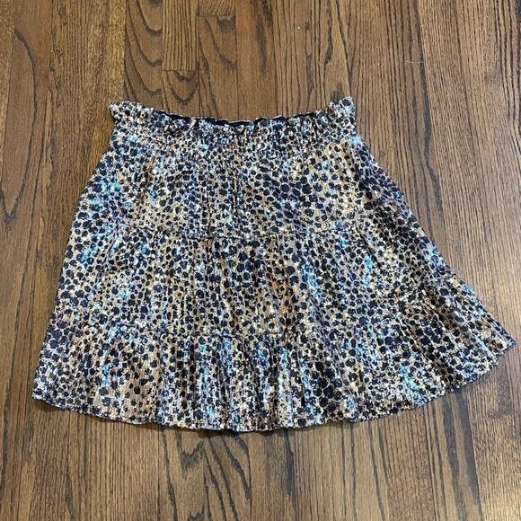 NWT Anthropologie Othilia Louisa Sequined Skirt Medium Petite B-1198 - Picture 5 of 6